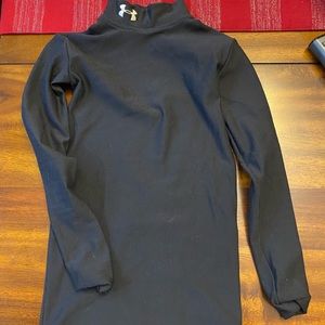 Boys Cold Gear Mock Neck Thermal